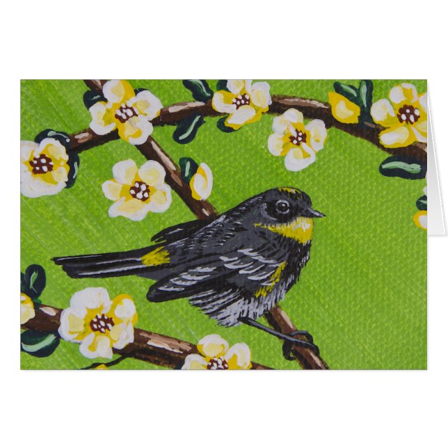 Yellow Throat Warbler ~ Spring (Front Horizontal)