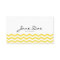 Yellow Tight Chevron Pattern