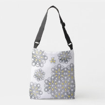 Yellow Torusphere PolyHexaBloom Crossbody bag