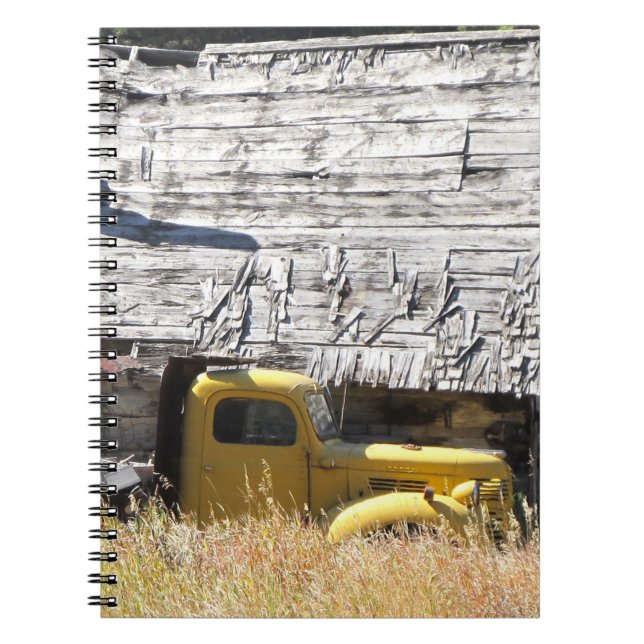 Yellow Truck Notebook (Front)