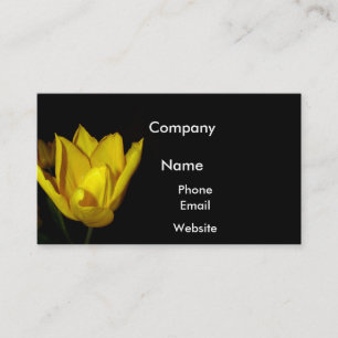 Yellow Tulip Business Card