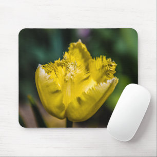 Yellow Tulip Mouse Pad