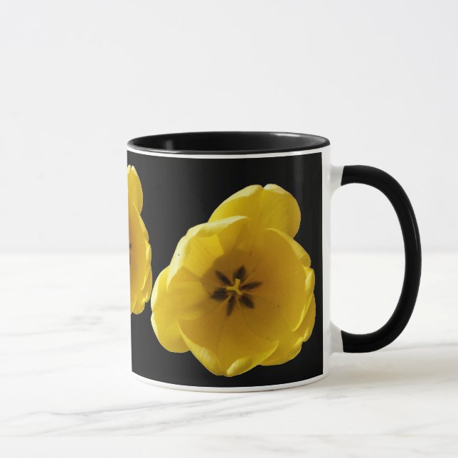 Yellow Tulip Mug (Right)