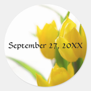 Yellow Tulips - Sticker