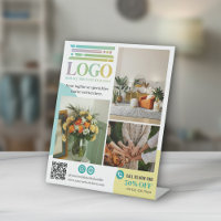 Yellow Turquoise Circles Logo Photos Promotional
