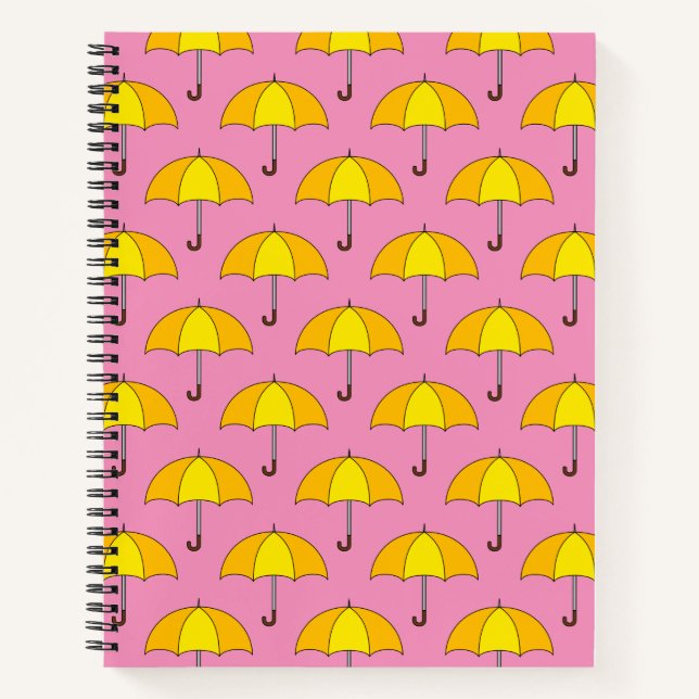 Yellow Umbrella Notebook (Front)