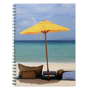 Yellow umbrella notebook