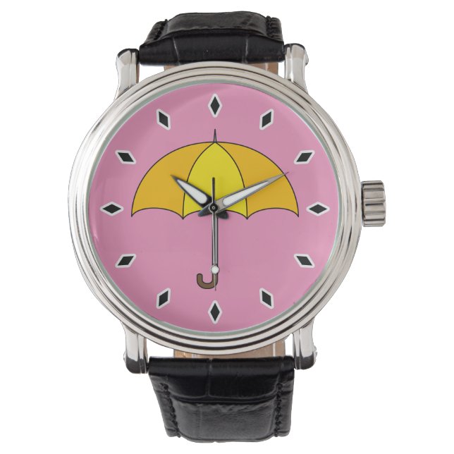 Yellow Umbrella Watch (Front)