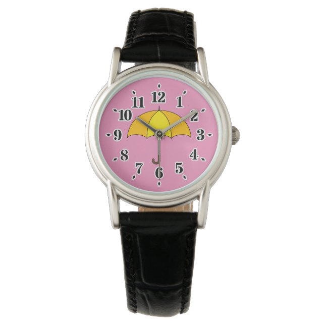 Yellow Umbrella Watch (Front)