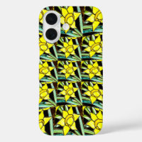 Yellow Valuable Flowers Pattern