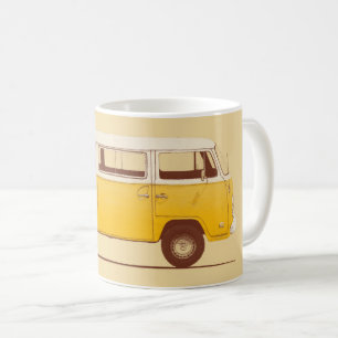 Yellow Van   Florent Bodart Coffee Mug