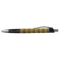 Yellow Vintage Convertible Car, Pen