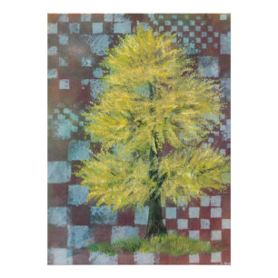 Yellow Walnut Tree Print