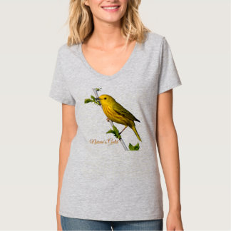 Yellow Warbler “Nature’s Gold” Women’s T-Shirt