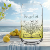 Yellow Wildflowers and Butterflies