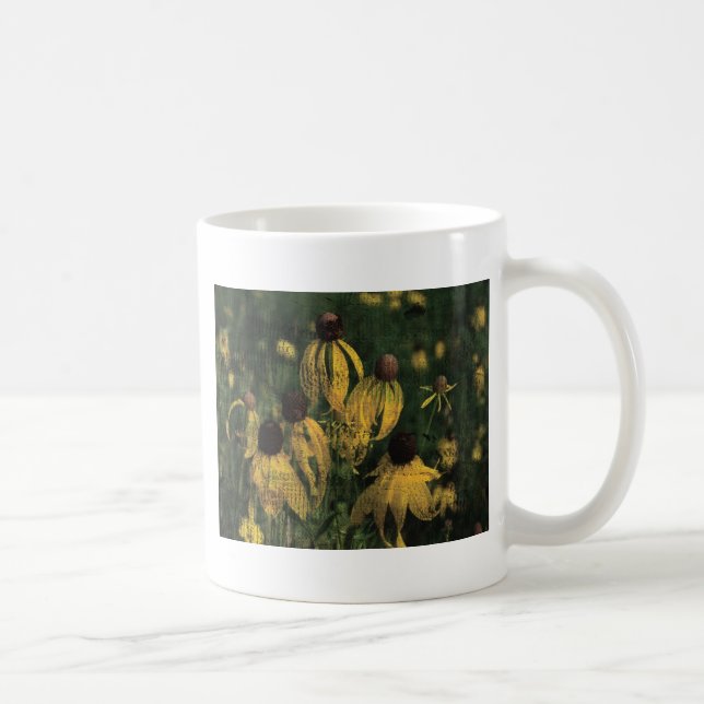 Yellow Wildflowers Coffee Mug (Right)