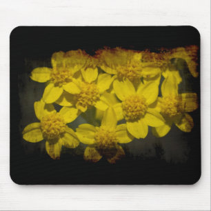 Yellow Wildflowers Mouse Pad