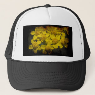 Yellow Wildflowers Trucker Hat