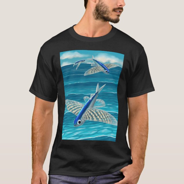 Yellow-wing Flyingfish T-Shirt (Front)