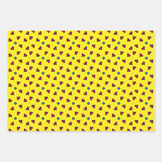 Yellow wrapping paper for all occasions