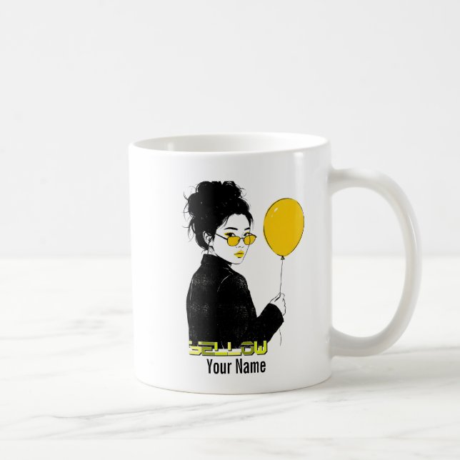 Yellow - YEW01 Coffee Mug (Right)