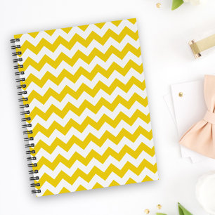 Yellow Zigzag, Yellow Chevron, Geometric Pattern Planner