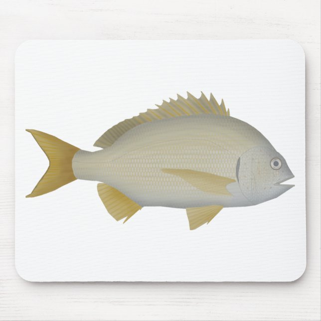 Yellowfin Bream Mouse Pad (Front)