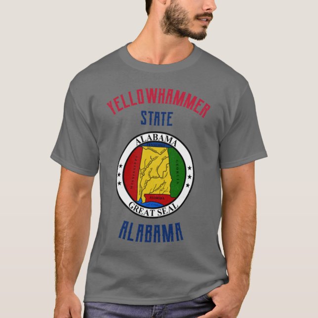 Yellowhammer State Alabama T-Shirt (Front)