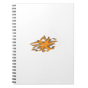 Yellowish Orange, Orangy Yellow decorative Notebook