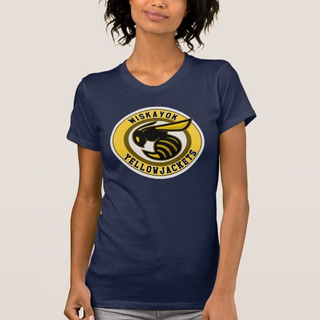 Yellowjackets, Wiskayok High School T-Shirt (Front)