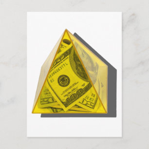 YellowPowerPyramidMoney021411 Postcard