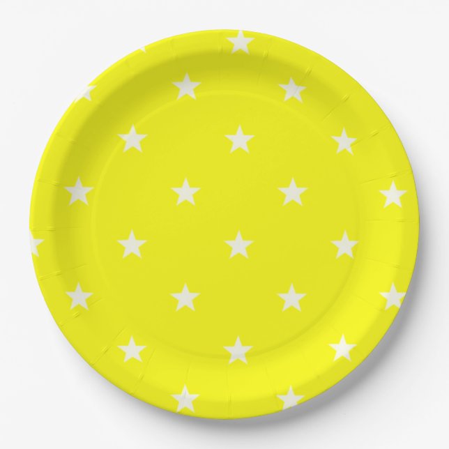 YELLOWSTARS Paper Plate BEALEADER (Front)