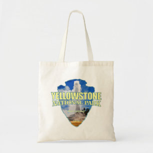 Yellowstone (arrowhead) tote bag
