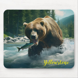 Yellowstone Bear Mouse Pad