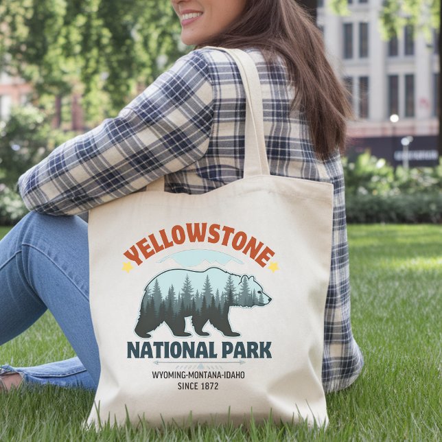 Yellowstone Bear Tote – Wild & Free Adventure Styl (Creator Uploaded)