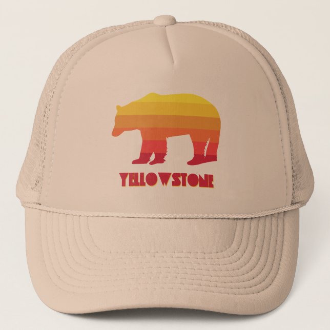 Yellowstone Bear Trucker Hat (Front)