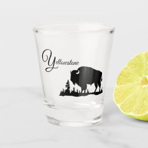 Yellowstone Buffalo Shot Glass
