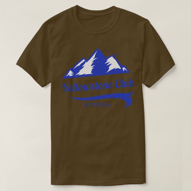 Yellowstone Club Ski Montana 7 T-Shirt (Design Front)