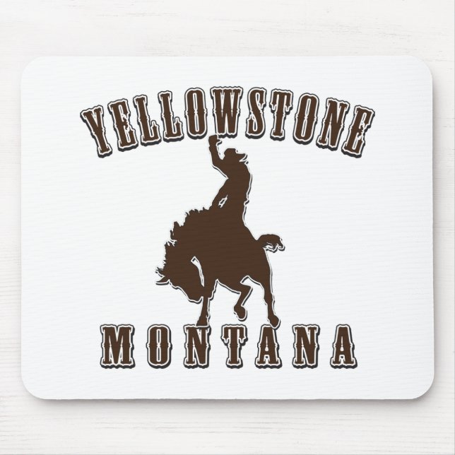 Yellowstone-Cowboy Mouse Pad (Front)