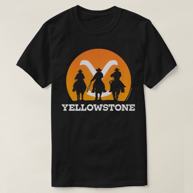 Yellowstone Cowboy Sunset Pullover  (Design Front)