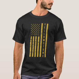 Yellowstone Distressed American Flag T-Shirt