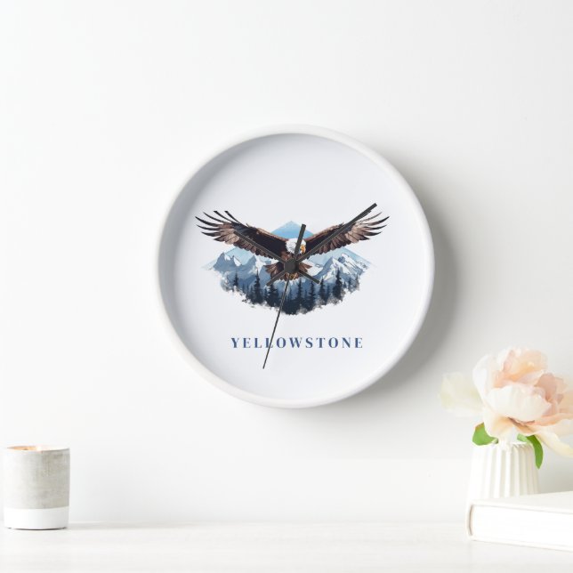 Yellowstone Eagle Clock (Home)