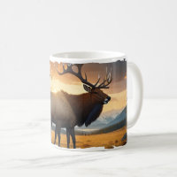 Yellowstone Elk Mug