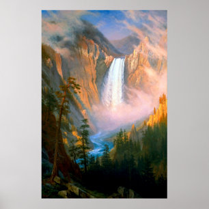 Yellowstone Falls Poster