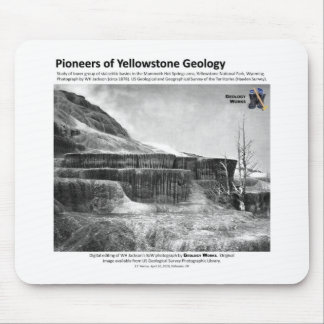 Yellowstone Geology Pioneers II - Hot Springs Mouse Pad