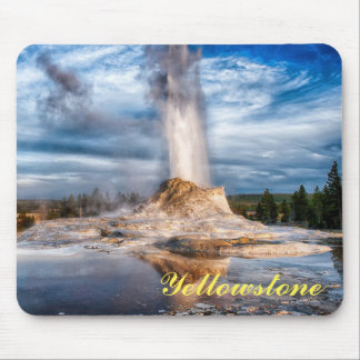 Yellowstone Geyser Mouse Pad