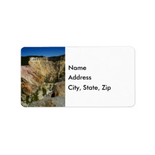 Yellowstone Grand Canyon Label