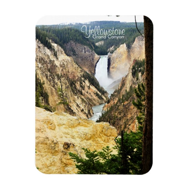 Yellowstone Grand Canyon Magnet (Vertical)
