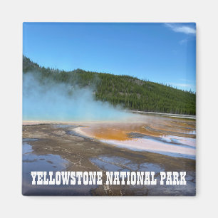 Yellowstone Grand Prismatic Spring Magnet