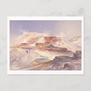 Yellowstone Hot Springs Vintage Prang Lithograph Postcard